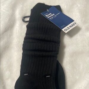 Old Navy Men's Black Boot Socks